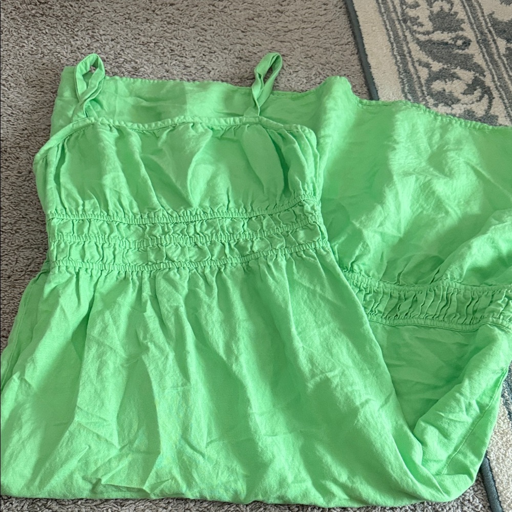 LOFT Lime Green Dress